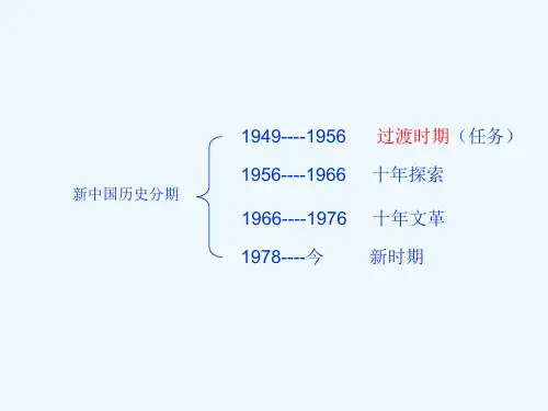 新中国历史分期