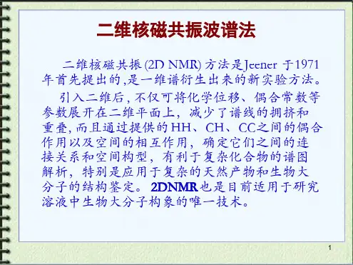 二维核磁共振谱全解