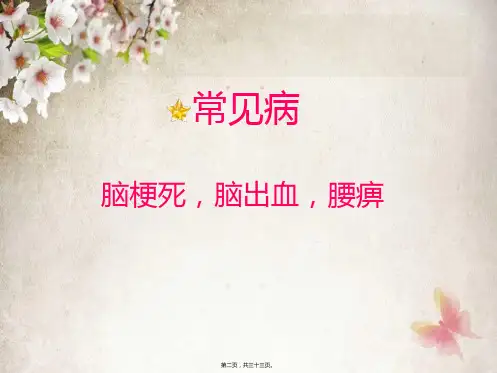 康复科常用药及抢救药课件