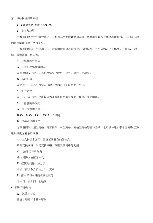 网络规划设计师—网络基础知识(办公).doc