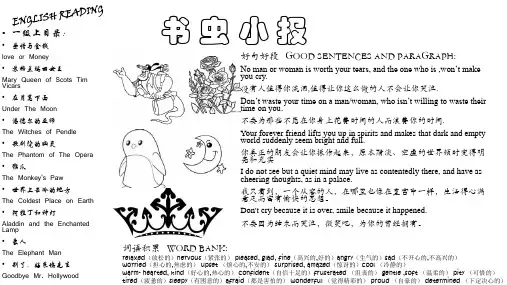 书虫手抄报