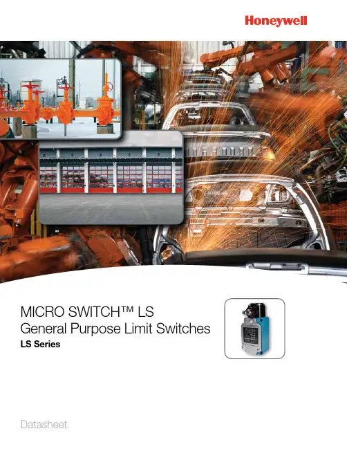 honeywell micro switch ls 通用限位开关 datasheet说明书