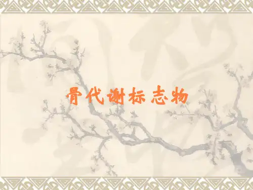 骨代谢标志物