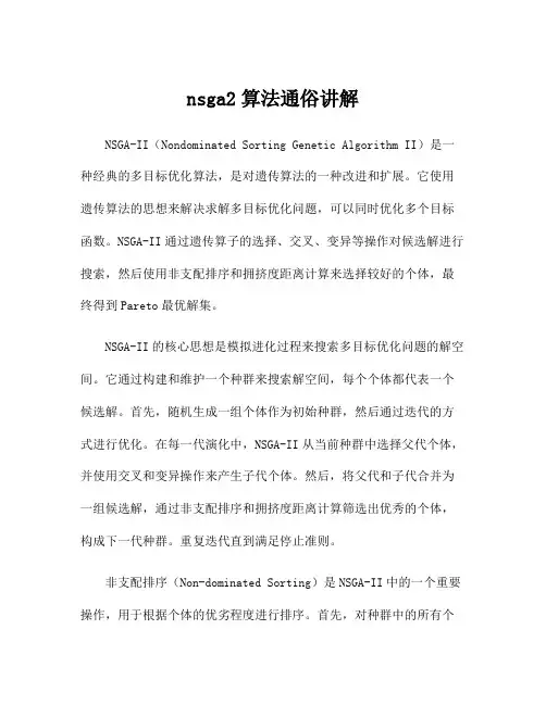 nsga2算法通俗讲解