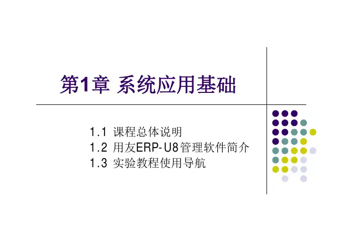 会计信息系统实验教程（用友ERP...