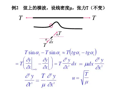 平面波的波动方程