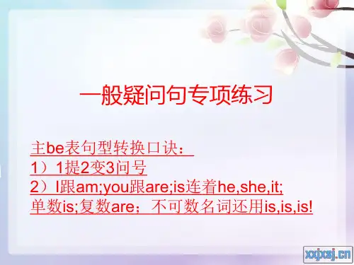 be动词及其句式转换