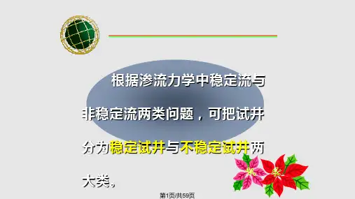 试井理论部分PPT课件
