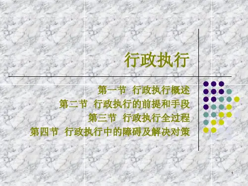 [管理制度]行政管理—行政执行(ppt24页)