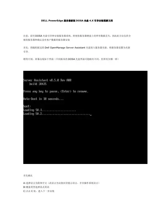 戴尔服务器引导盘