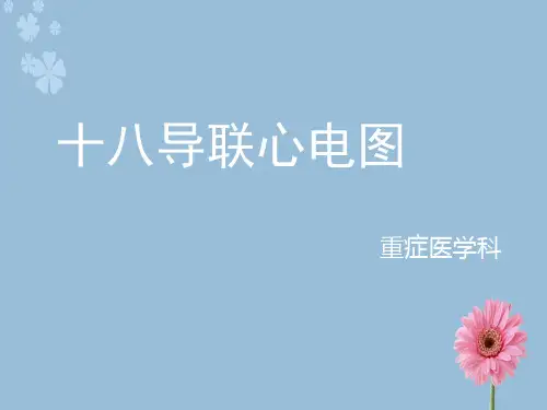 十八导联心电图