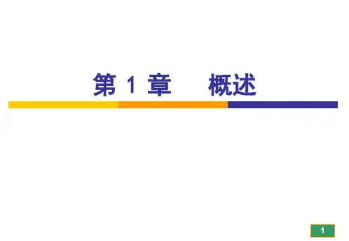 计算机网络谢希仁第1章概述 ppt课件