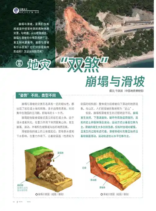 地灾双煞：崩塌与滑坡