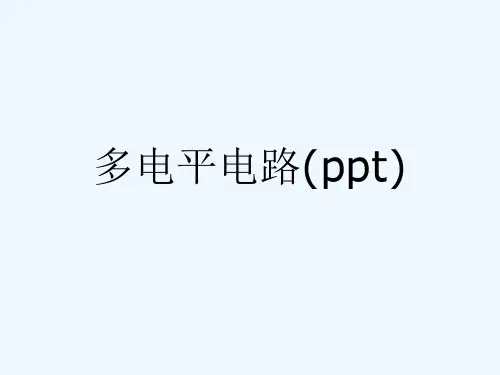 多电平电路(ppt)