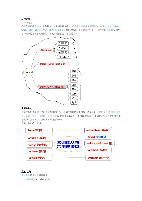 从句讲义(1)-主语从句和宾语从句