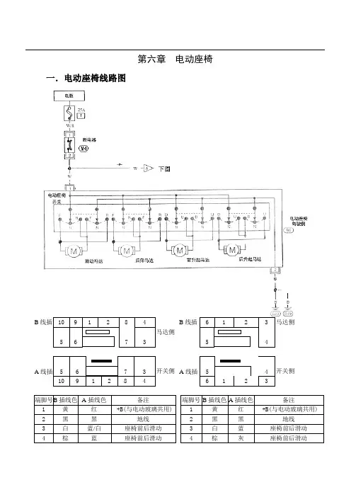 东风日产蓝鸟061电动座椅