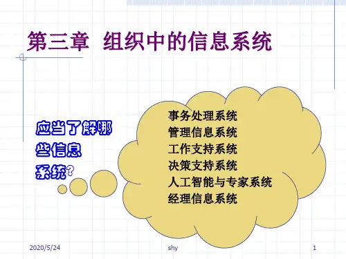 组织中的信息系统
