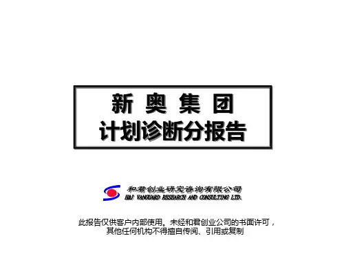 某集团计划诊断报告书