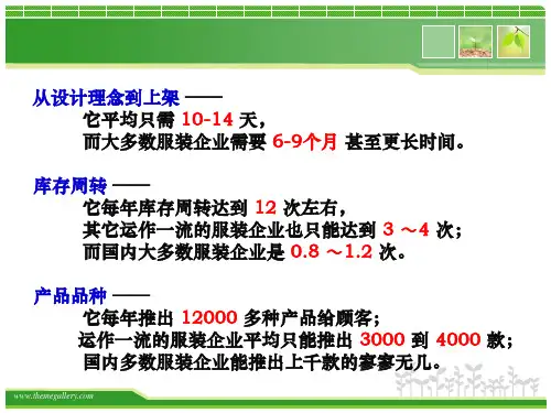 ZARA极速供应链简析解析