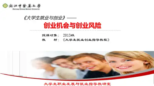 创业机会与创业风险