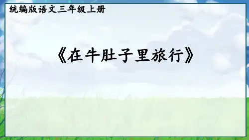 10 在牛肚子里旅行 课件(共18张PPT)