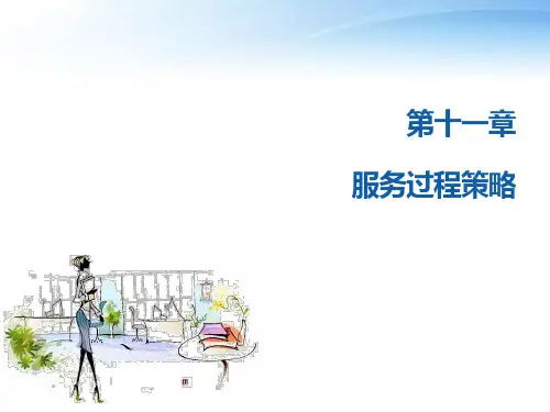 第十一章服务过程策略讲述