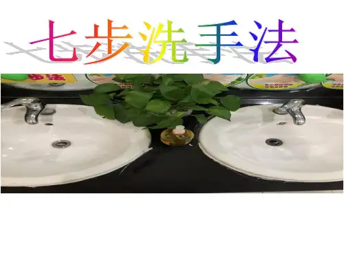 中班健康《七步洗手法》课件