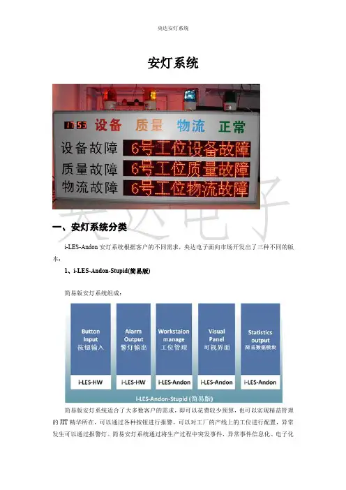 安灯系统
