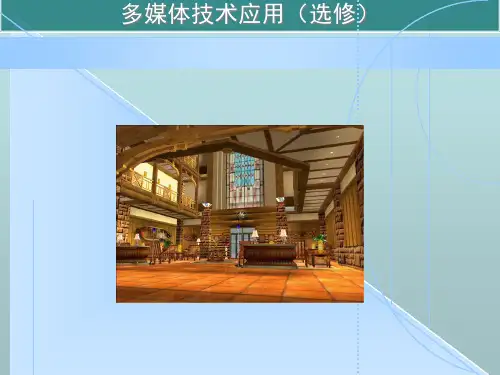 多媒体技术应用(选修)PPT课件