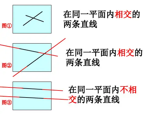人教版四年级数学上册平行与垂直课件ppt