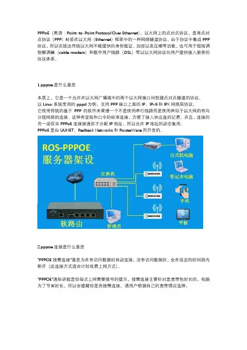 PPPoE是什么意思