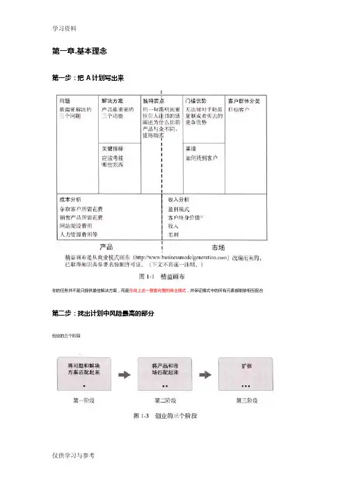 精益创业笔记--ASH MAURYA学习资料