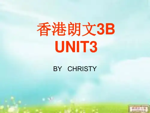 王艳朗文3B U3说课ppt修改版