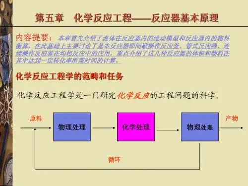 化工第五章化学反应