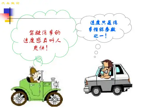 汽车主要性能、评价指标培训课件ppt(56张)