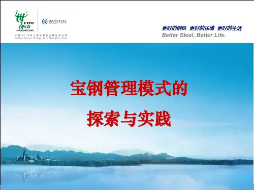 宝钢管理模式