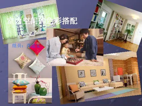 室内空间色彩搭配PPT课件