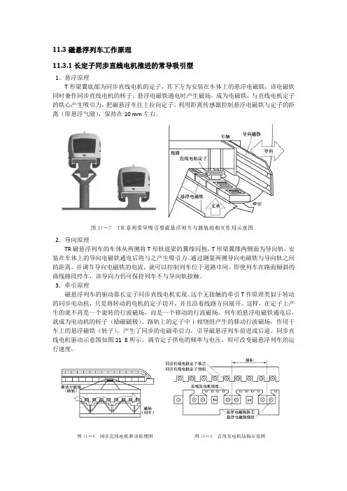 11.3磁悬浮列车工作原理