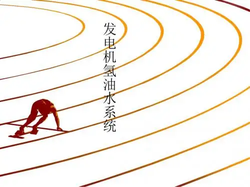 发电机氢油水系统简介PPT(64张)