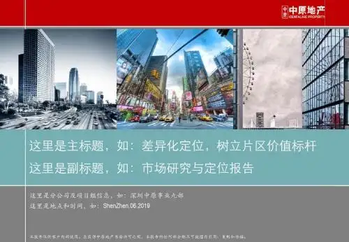 2019_中原地产PPT模板与使用