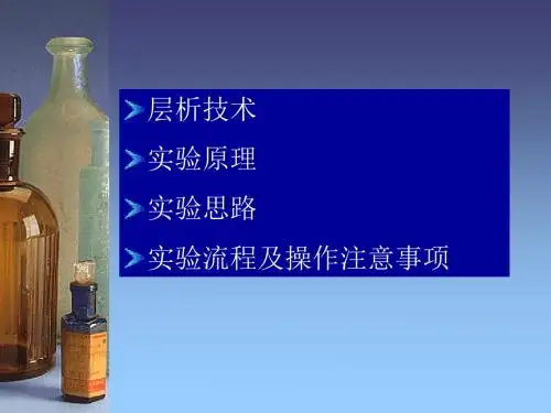 血清球蛋白的分离纯化与鉴定 (2)