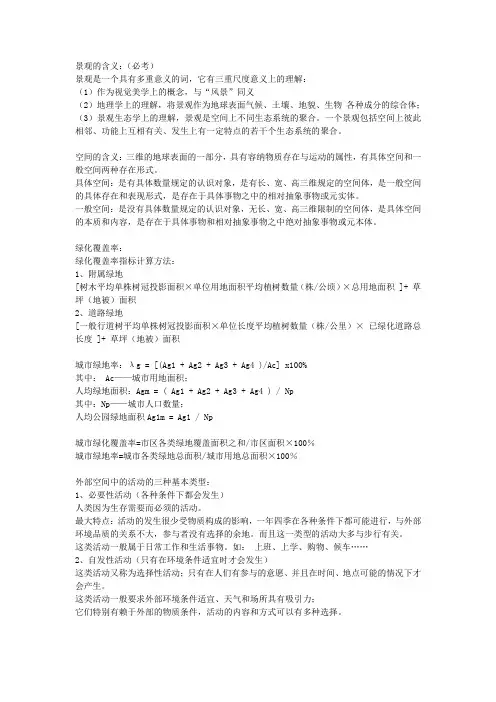 景观设计原理