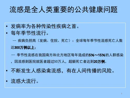 流感诊疗方案2018年版解读(1)