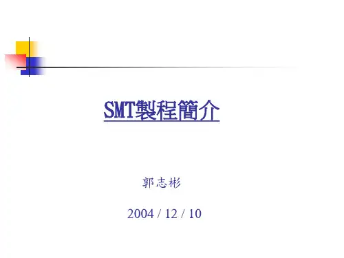 SMT制程工艺介绍.ppt