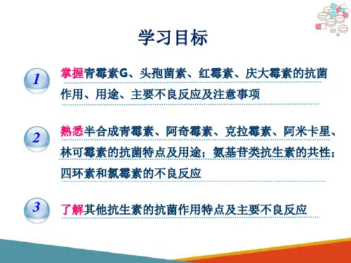 抗真菌药(药理学课件)