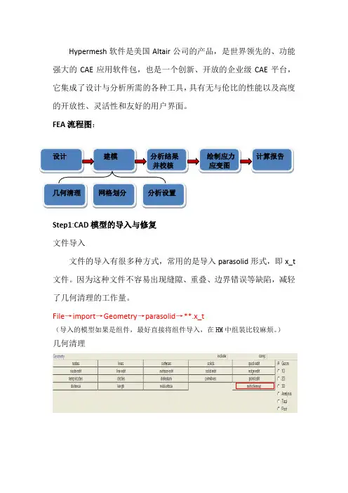 hypermesh使用指南