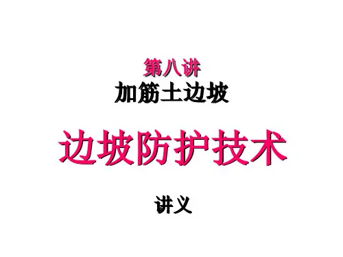 《加筋土边坡》PPT课件