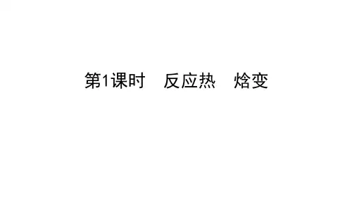 第1章第1节反应热第1课时课件高二化学人教版选择性必修1