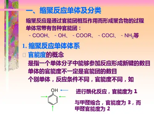 第二章-缩聚反应