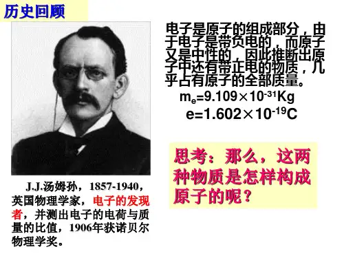 高二物理选修3-5-18.2-原子的核式结构模型ppt课件.ppt